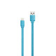 Кабель USB WALKER C755 Lightning blue TPS-2710000162230