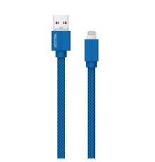 Кабель USB WALKER C755 Lightning blue TPS-2710000162230