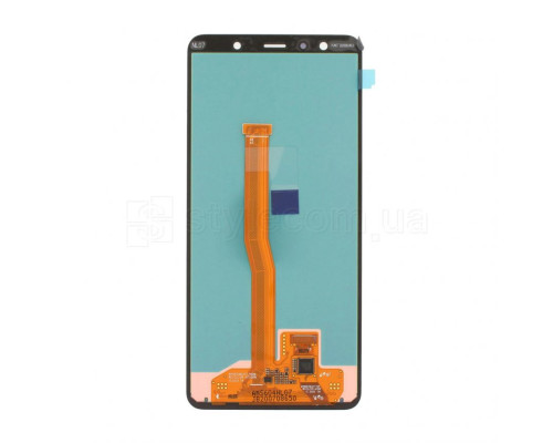 Дисплей (LCD) для Samsung Galaxy A7/A750 (2018) з тачскріном black Service Original (PN:GH96-12078A) TPS-2710000165156