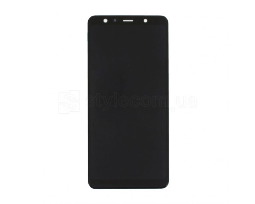 Дисплей (LCD) для Samsung Galaxy A7/A750 (2018) з тачскріном black Service Original (PN:GH96-12078A) TPS-2710000165156