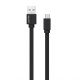 Кабель USB WALKER C755 Micro black TPS-2710000162261