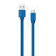 Кабель USB WALKER C755 Micro blue TPS-2710000162278