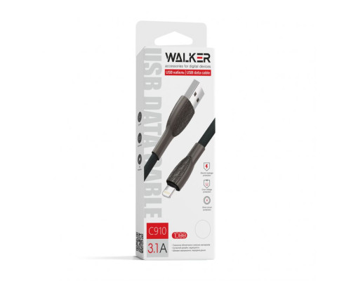 Кабель USB WALKER C910 Type-C black TPS-2710000189978