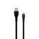 Кабель USB WALKER C910 Micro black TPS-2710000189961