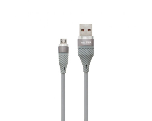 Кабель USB WALKER C735 Micro grey TPS-2710000189817