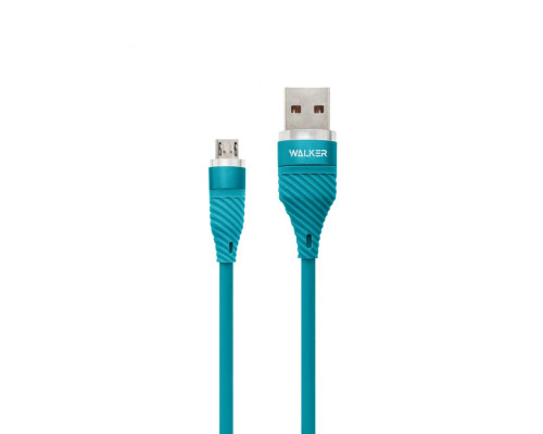 Кабель USB WALKER C735 Micro blue TPS-2710000189831