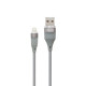 Кабель USB WALKER C735 Lightning grey TPS-2710000189855