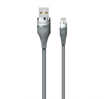 Кабель USB WALKER C735 Lightning grey TPS-2710000189855