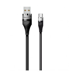 Кабель USB WALKER C735 Type-C 2м black TPS-2710000189947