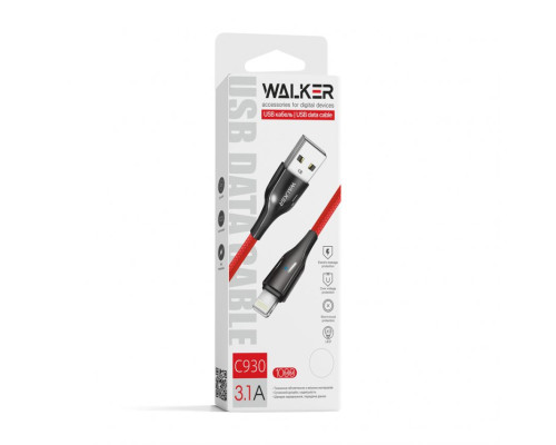 Кабель USB WALKER C930 Intelligent Type-C red TPS-2710000189480