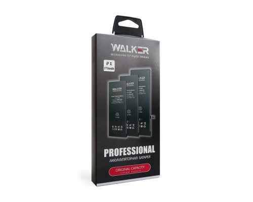 Акумулятор WALKER Professional для Apple iPhone X (2716mAh) TPS-2710000189053 2710000189053
