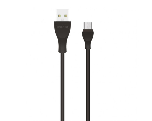 Кабель USB WALKER C565 Micro black TPS-2710000189190