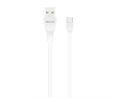 Кабель USB WALKER C565 Type-C white TPS-2710000189220