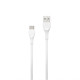 Кабель USB WALKER C565 Type-C white TPS-2710000189220