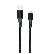 Кабель USB WALKER C705 Micro black TPS-2710000189688