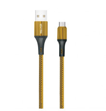 Кабель USB WALKER C705 Micro gold TPS-2710000189695