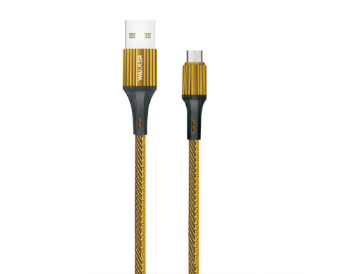 Кабель USB WALKER C705 Micro gold TPS-2710000189695