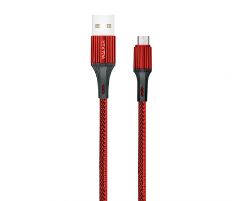 Кабель USB WALKER C705 Micro red