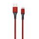 Кабель USB WALKER C705 Micro red TPS-2710000189701