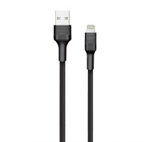 Кабель USB WALKER C575 Lightning black TPS-2710000189329