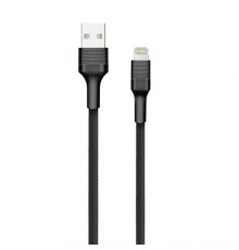 Кабель USB WALKER C575 Lightning black TPS-2710000189329