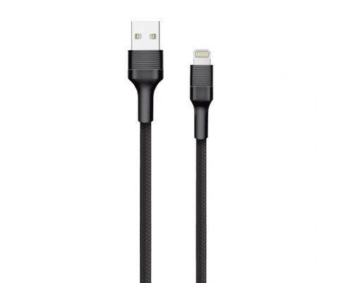 Кабель USB WALKER C575 Lightning black TPS-2710000189329