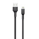 Кабель USB WALKER C575 Lightning black TPS-2710000189329