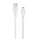 Кабель USB WALKER C315 Lightning white TPS-2710000190417