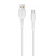 Кабель USB WALKER C315 Micro white TPS-2710000190431