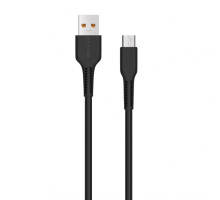 Кабель USB WALKER C315 Micro black TPS-2710000190424