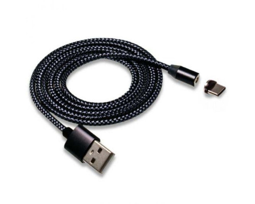 Кабель USB WALKER C590 Type-C Magnetic black