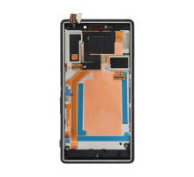 Дисплей (LCD) для Sony Xperia M2 Dual D2302, D2305 з тачскріном та рамкою black Original Quality TPS-2710000156901