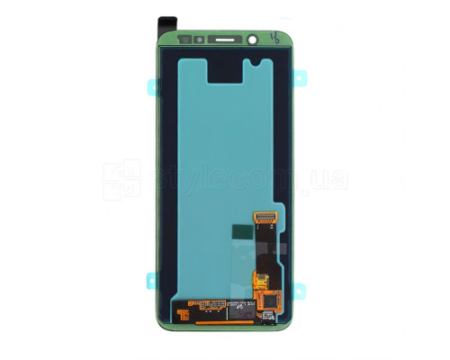 Дисплей (LCD) для Samsung Galaxy A6/A600 (2018) з тачскріном black Service Original (GH97-21898A) TPS-2710000171386