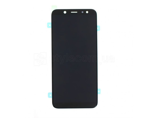 Дисплей (LCD) для Samsung Galaxy A6/A600 (2018) з тачскріном black Service Original (GH97-21898A) TPS-2710000171386