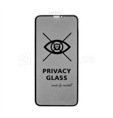 Захисне скло Privacy для Apple iPhone X, Xs, 11 Pro black