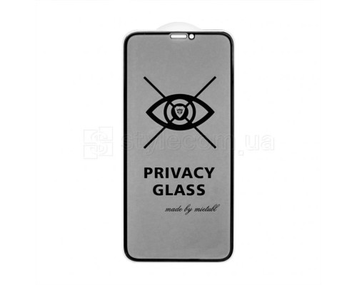 Захисне скло Privacy для Apple iPhone X, Xs, 11 Pro black TPS-2710000174868