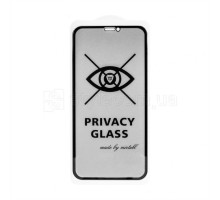 Захисне скло Privacy для Apple iPhone Xr, 11 black