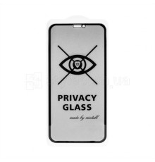 Захисне скло Privacy для Apple iPhone Xr, 11 black