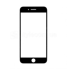 Скло для переклеювання для Apple iPhone 8 Plus black Original Quality TPS-2710000157120