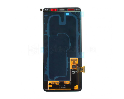 Дисплей (LCD) для Samsung Galaxy A8 Plus/A730 (2018) з тачскріном black Service Original (PN:GH97-21534A) TPS-2710000185598