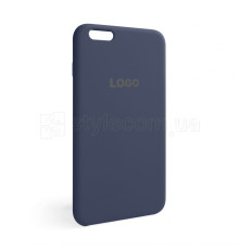 Чохол Original Silicone для Apple iPhone 6 Plus, 6s Plus dark blue (08)