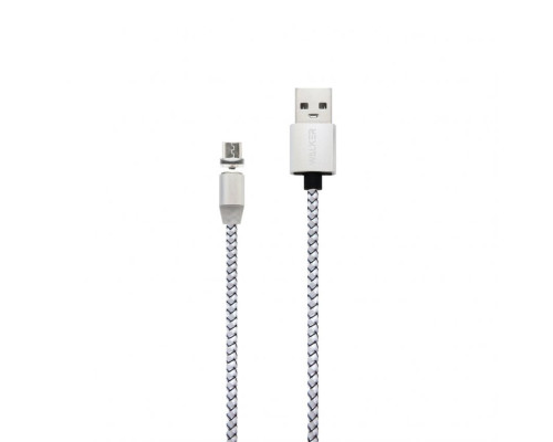 Кабель USB WALKER C590 Micro Magnetic silver TPS-2710000206804