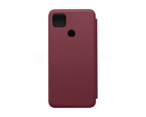 Чохол-книжка Premium для Xiaomi Redmi 9C marsala