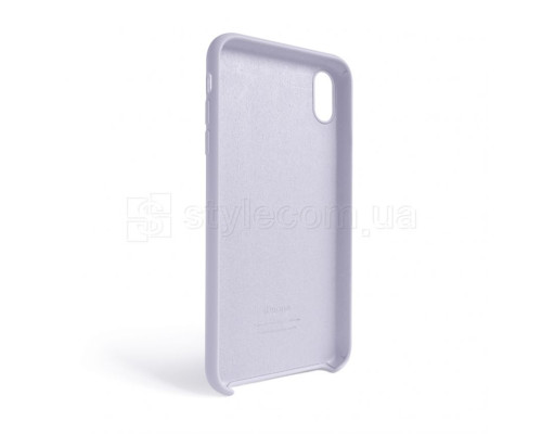 Чохол Original Silicone для Apple iPhone Xs Max lilac (39)