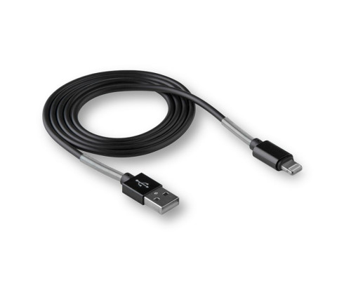 Кабель USB WALKER C720 Lightning black TPS-2710000120209