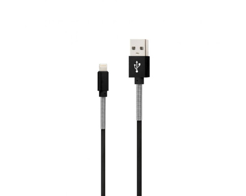 Кабель USB WALKER C720 Lightning black TPS-2710000120209