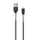 Кабель USB WALKER C720 Lightning black TPS-2710000120209