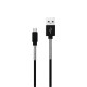 Кабель USB WALKER C720 Micro black TPS-2710000120230