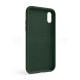 Чохол Full Silicone Case для Apple iPhone Xr atrovirens green (54) TPS-2710000206378