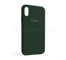 Чохол Full Silicone Case для Apple iPhone Xr atrovirens green (54) TPS-2710000206378